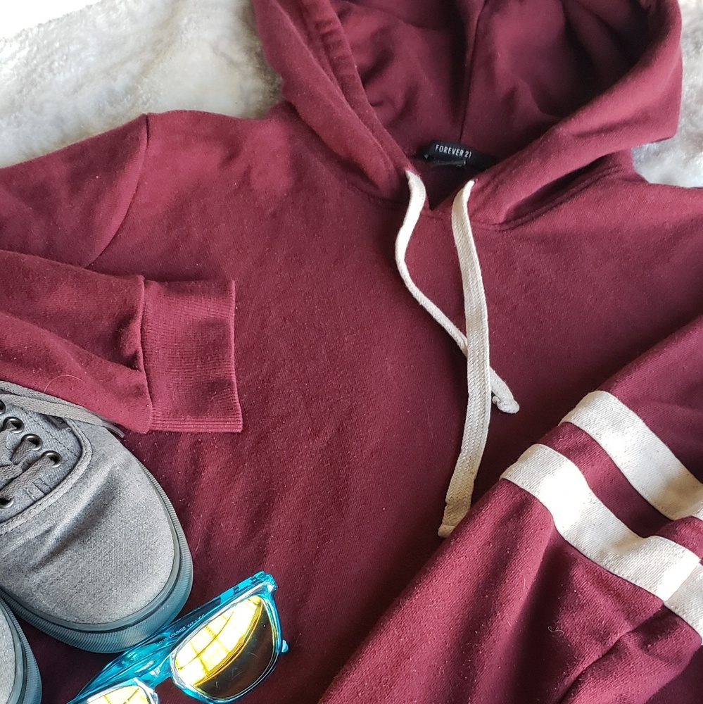 Forever 21 Red hoodie